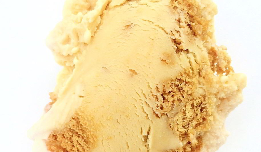 Рецепт карамельное мороженое с печеньем biscoff