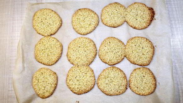 ШАГ 15. хрустящее песочное печенье с кунжутом