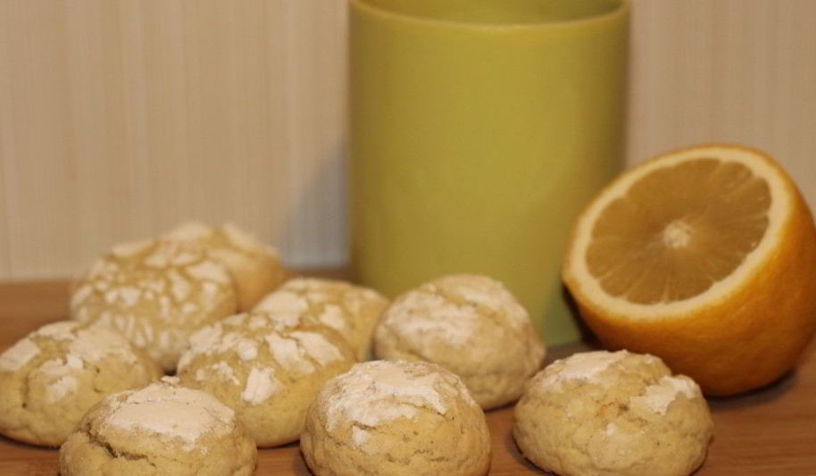 Рецепт лимонное печенье