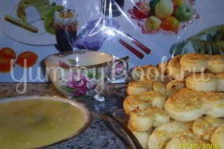 Лимонное варенье и печенье