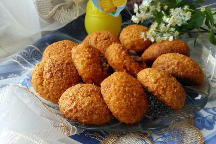 Морковное печенье