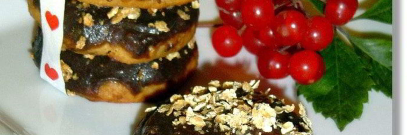 Мягкое печенье с бананом и творогом