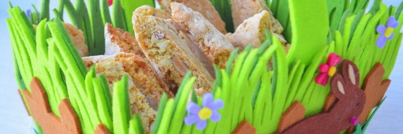 Ореховые бискотти с мандариновой цедрой