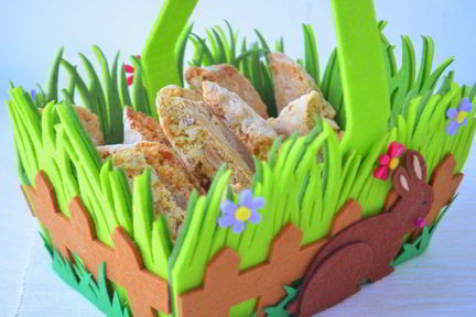 Ореховые бискотти с мандариновой цедрой