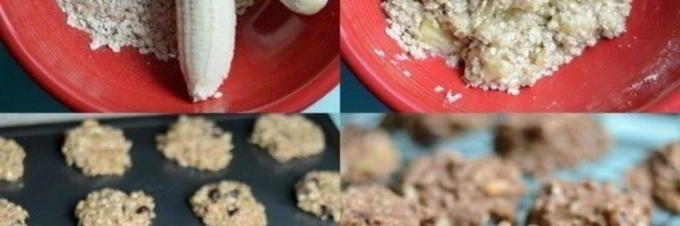 Овсяное печенье с бананом