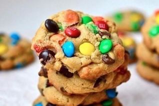 Овсяное печенье с M&Ms