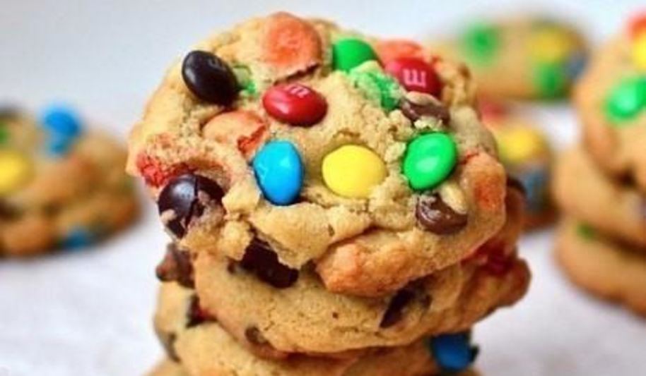 Рецепт овсяное печенье с m&ms