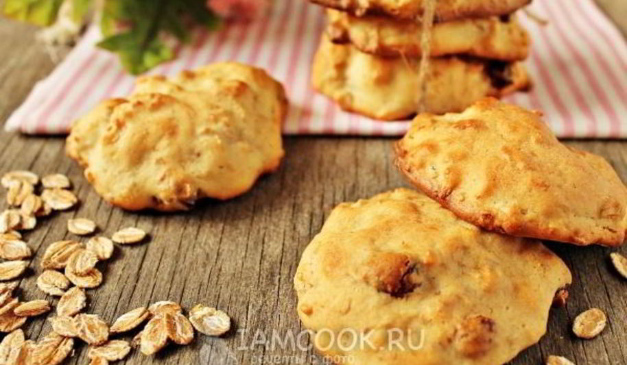 Рецепт печенье из овсяной каши