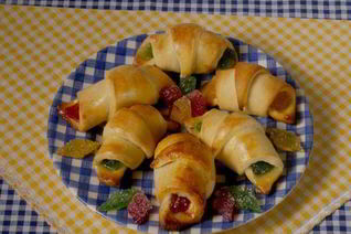 Печенье картофельное с мармеладом