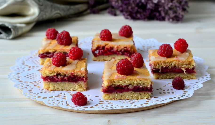 Рецепт печенье малиновое