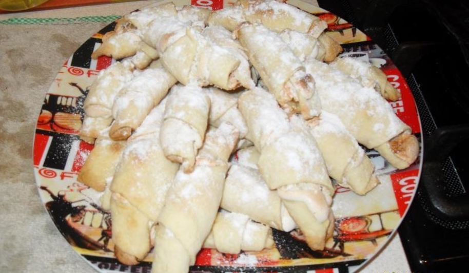Рецепт печенье рожки на сметане