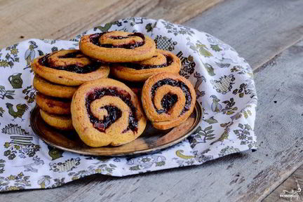 Печенье с клюквой