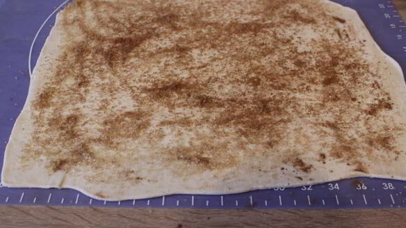 ШАГ 2. печенье с корицей ушки