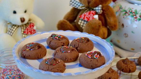 ШАГ 8. печенье с шоколадно-ореховой пастой