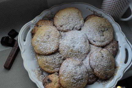 Печенье с шоколадом