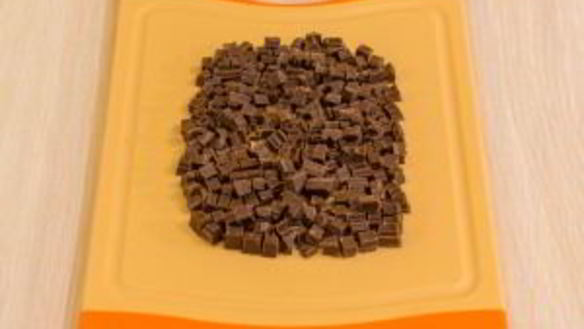 ШАГ 2. печенье творожное с вишней, миндалем и шоколадом