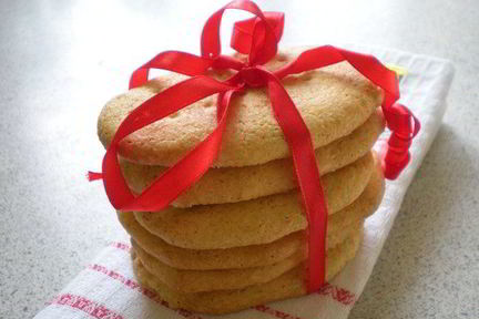 Песочное кукурузное печенье