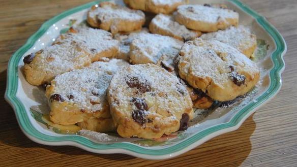 ШАГ 8. песочное печенье с фундуком и шоколадом