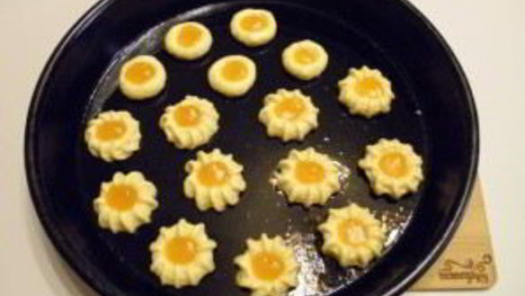 ШАГ 6. песочное печенье с вареньем