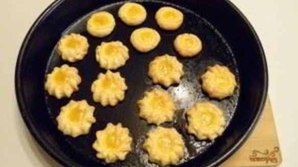 ШАГ 7. песочное печенье с вареньем