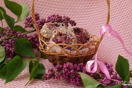 Песочное печенье со смородиной