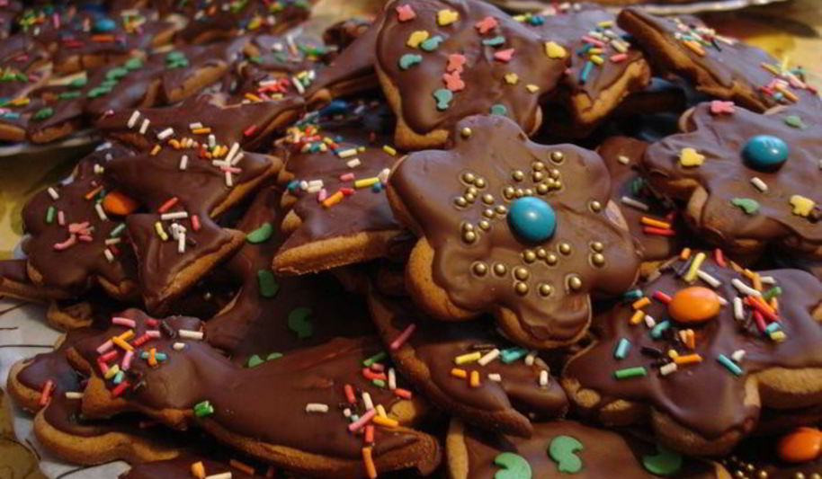 Рецепт пряное новогоднее печенье