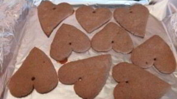 ШАГ 3. расписное новогоднее печенье