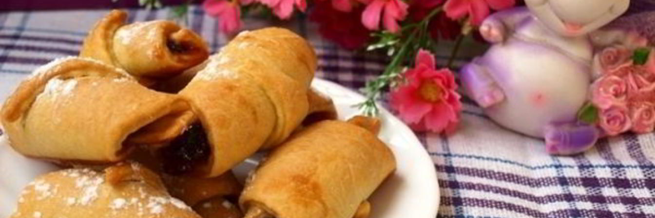 Рогалики на кефире