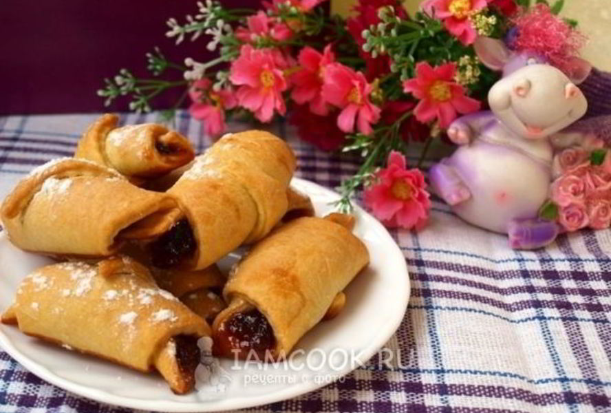 Рогалики на кефире