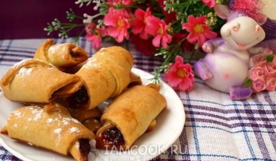 Рецепт рогалики на кефире