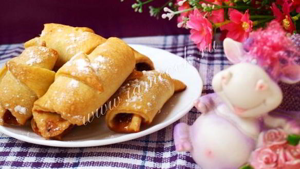 ШАГ 9. рогалики на кефире