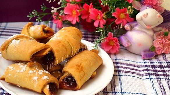 ШАГ 10. рогалики на кефире