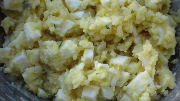 ШАГ 4. рогалики с картофелем и моцареллой