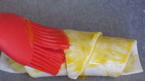 ШАГ 6. рогалики с картофелем и моцареллой