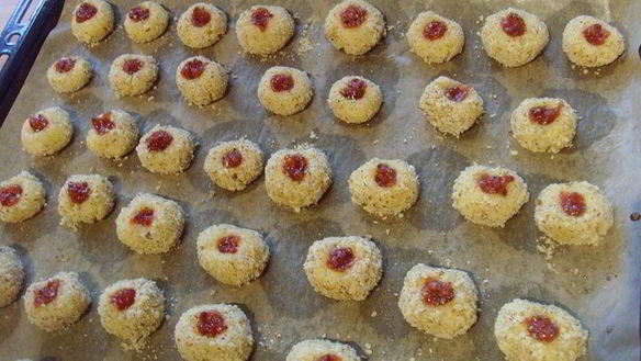 ШАГ 3. рождественское печенье гусарские пуговицы