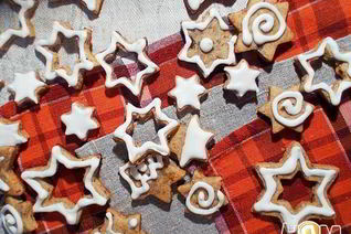 Ржаное печенье с финиками и апельсинами