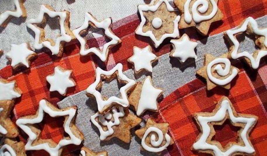 Рецепт ржаное печенье с финиками и апельсинами