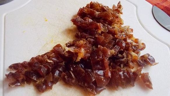 ШАГ 4. ржаное печенье с финиками и апельсинами