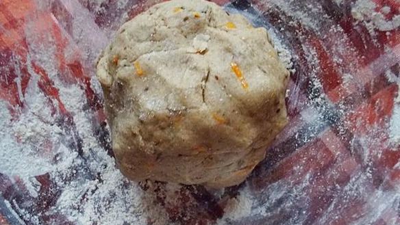 ШАГ 5. ржаное печенье с финиками и апельсинами