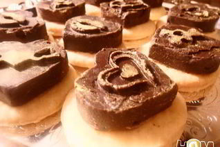 Шоколад и песочное печенье