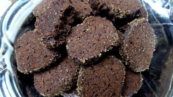 ШАГ 17. шоколадное печенье пикантное