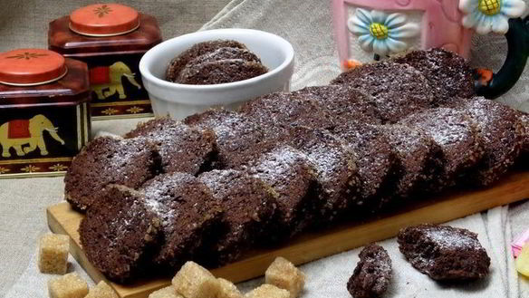 ШАГ 20. шоколадное печенье пикантное