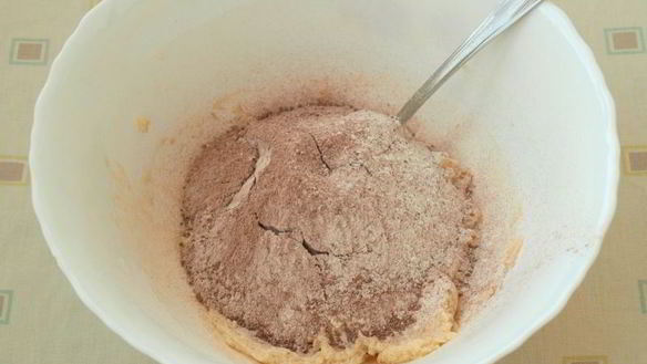 ШАГ 2. шоколадное печенье с кунжутом