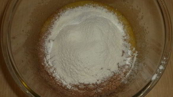 ШАГ 3. шоколадное печенье с орехами