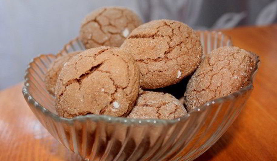 Рецепт шоколадное печенье с трещинками
