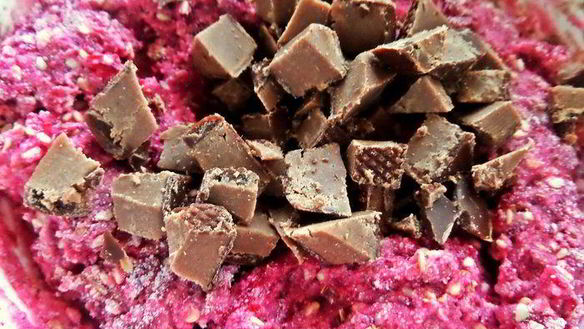 ШАГ 11. свекольно-кунжутное печенье