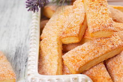 Творожное печенье