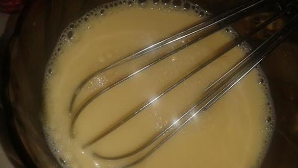 ШАГ 2. ванильный пудинг с бананом и печеньем