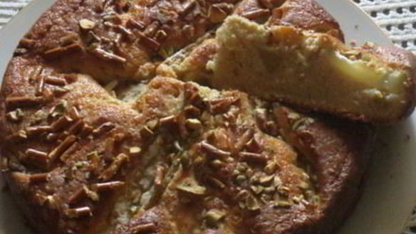 ШАГ 12. ароматный пирог с грушами