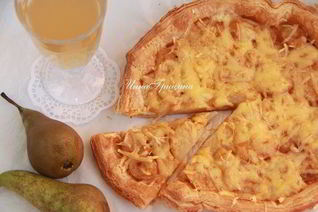 Болгарский пирог с грушами